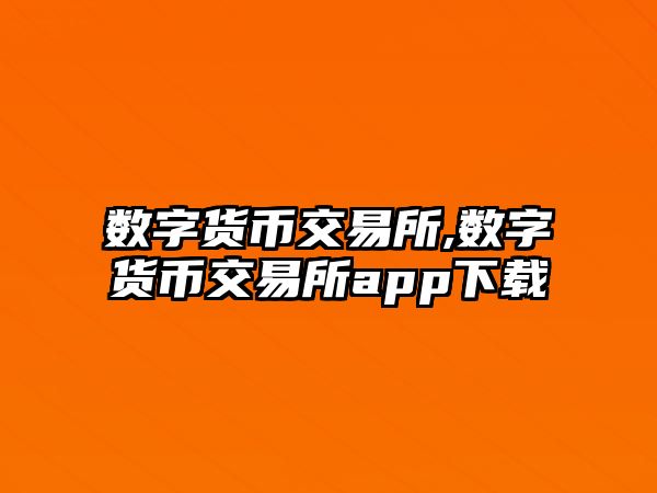 數(shù)字貨幣交易所,數(shù)字貨幣交易所app下載