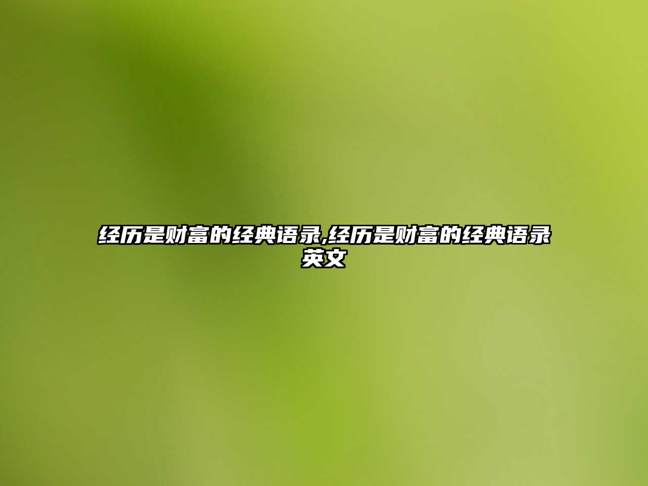 經(jīng)歷是財富的經(jīng)典語錄,經(jīng)歷是財富的經(jīng)典語錄英文