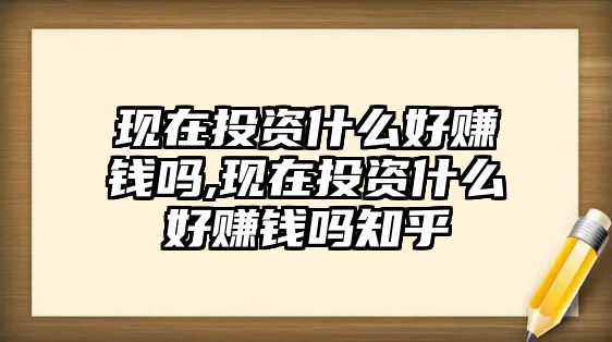 現(xiàn)在投資什么好賺錢嗎,現(xiàn)在投資什么好賺錢嗎知乎